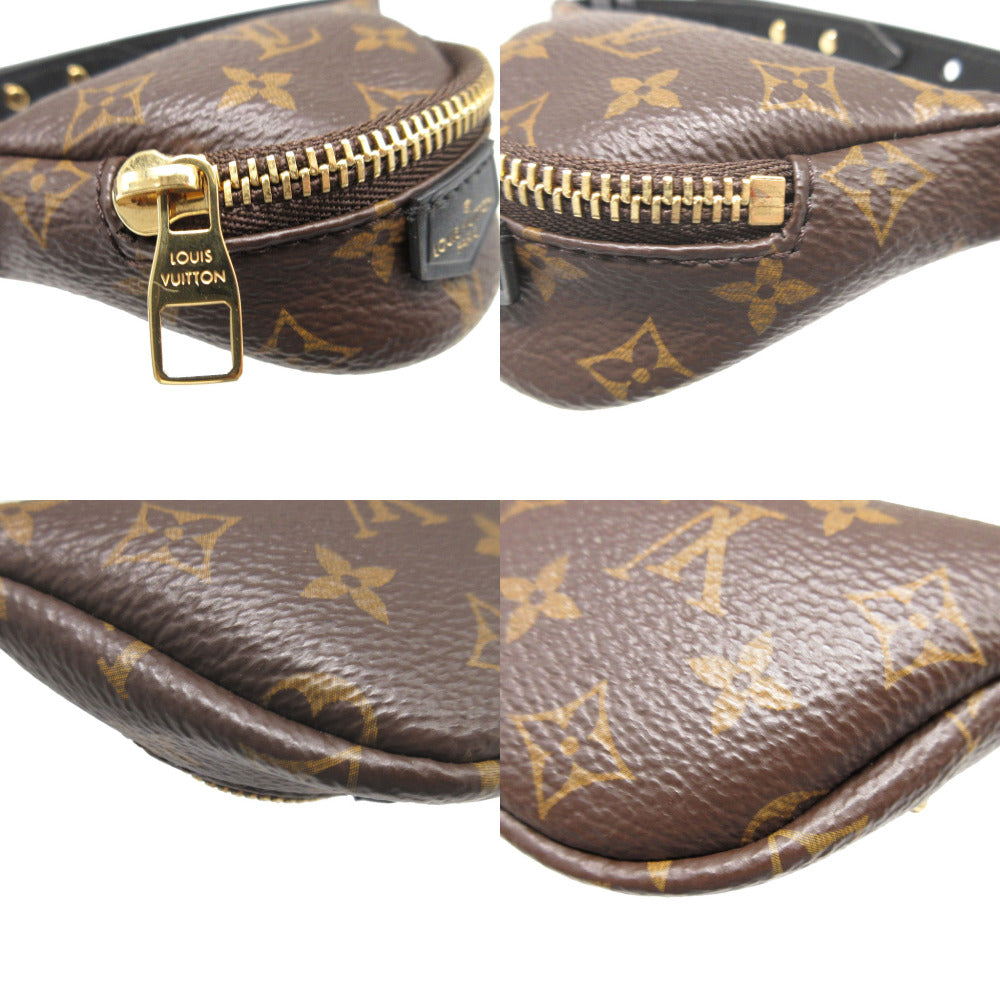 LOUIS VUITTON bracelet M6562A Monogram canvas Brown Monogram Bracelet Party Bum Bag mens(Unisex)  d