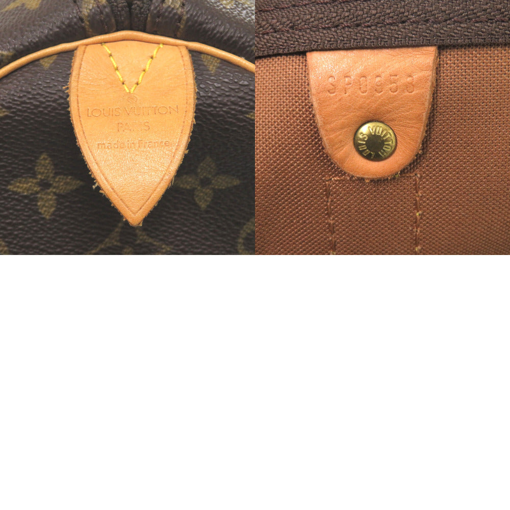LOUIS VUITTON Boston Duffel bag M41424 Monogram canvas Brown Monogram Keepall 55 mens  d