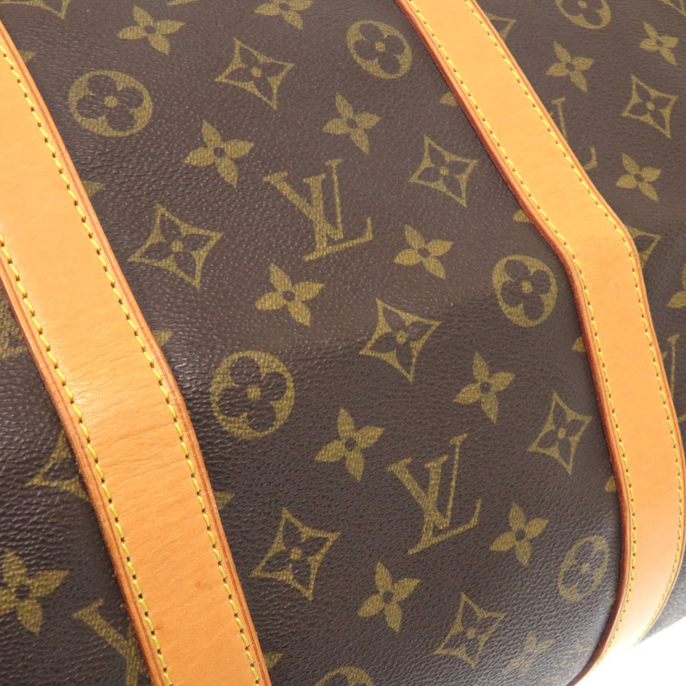 LOUIS VUITTON Boston Duffel bag M41424 Monogram canvas Brown Monogram Keepall 55 mens  d