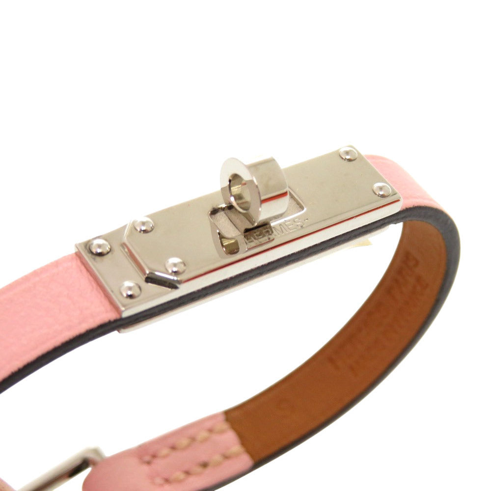 HERMES bracelet Vaux Swift Rose cherry Micro kelly Women  d