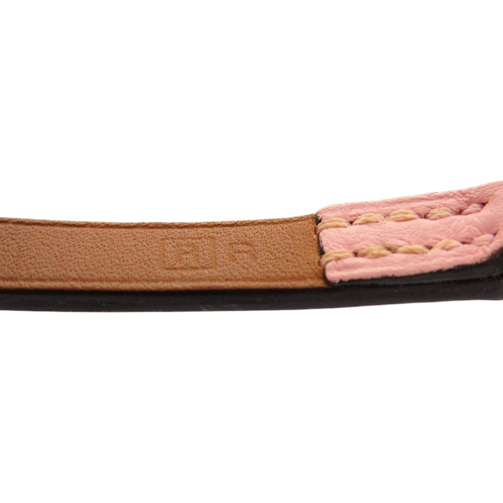 HERMES bracelet Vaux Swift Rose cherry Micro kelly Women  d