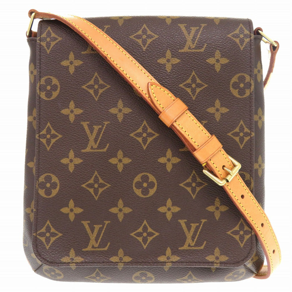 LOUIS VUITTON Shoulder Bag M51258 Monogram canvas Brown Monogram M tte Salsa short strap Women