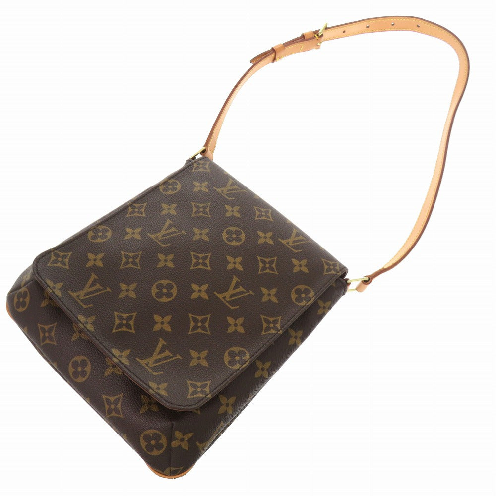 LOUIS VUITTON Shoulder Bag M51258 Monogram canvas Brown Monogram M tte Salsa short strap Women