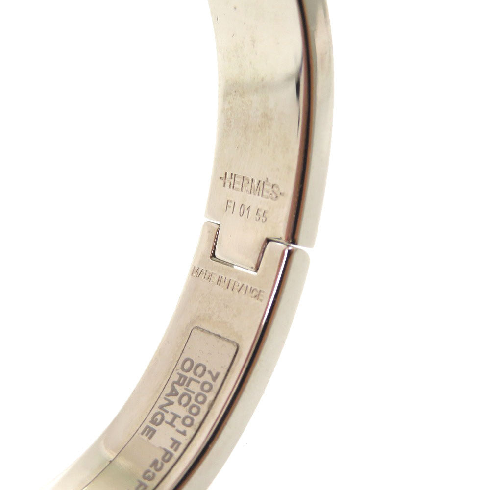 HERMES Bangle metal Orange Click crack PM Women  d