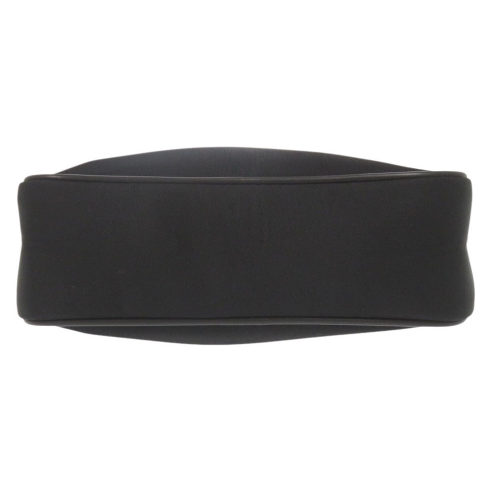 SAINT LAURENT PARIS Shoulder Bag Nylon, Lambskin black camera bag camping