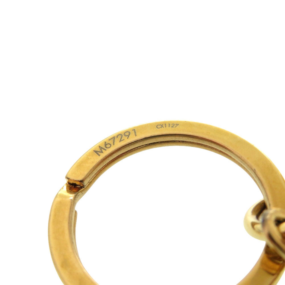 LOUIS VUITTON key ring M67291 leather black Portocle Summer Feel Ice Cream