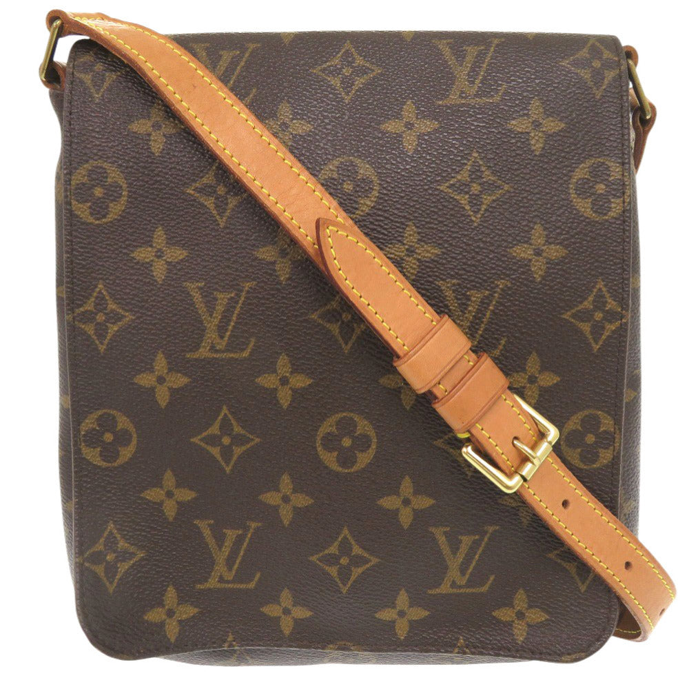 LOUIS VUITTON Shoulder Bag M51258 Monogram canvas Brown Monogram M tte Salsa short strap Women