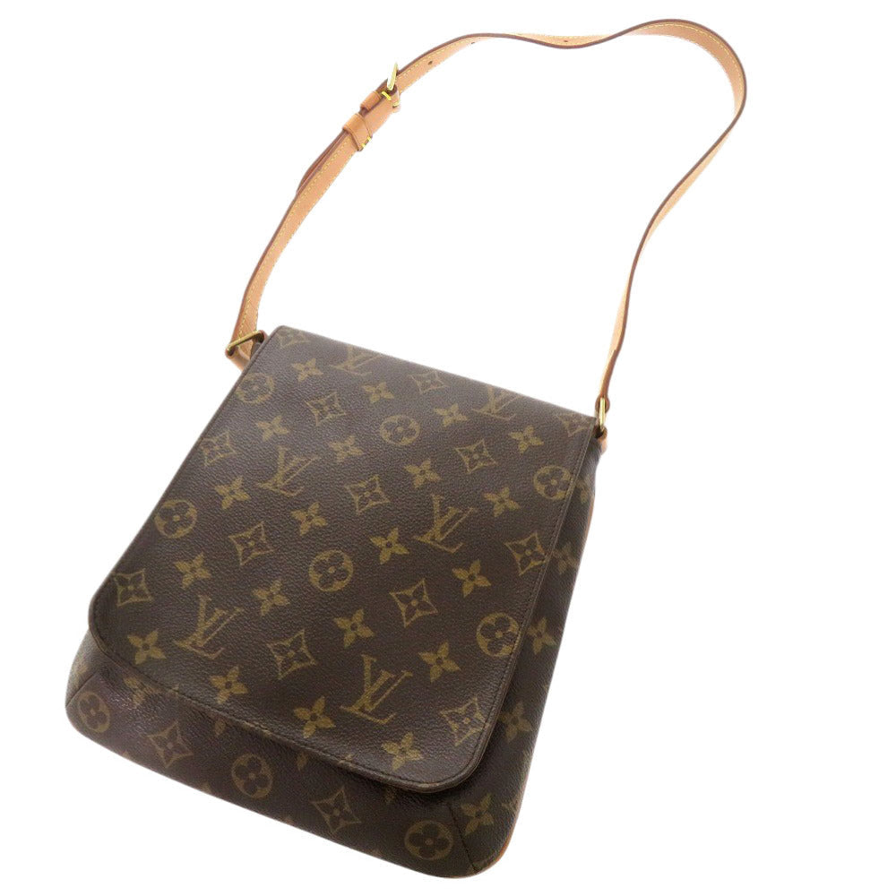 LOUIS VUITTON Shoulder Bag M51258 Monogram canvas Brown Monogram M tte Salsa short strap Women