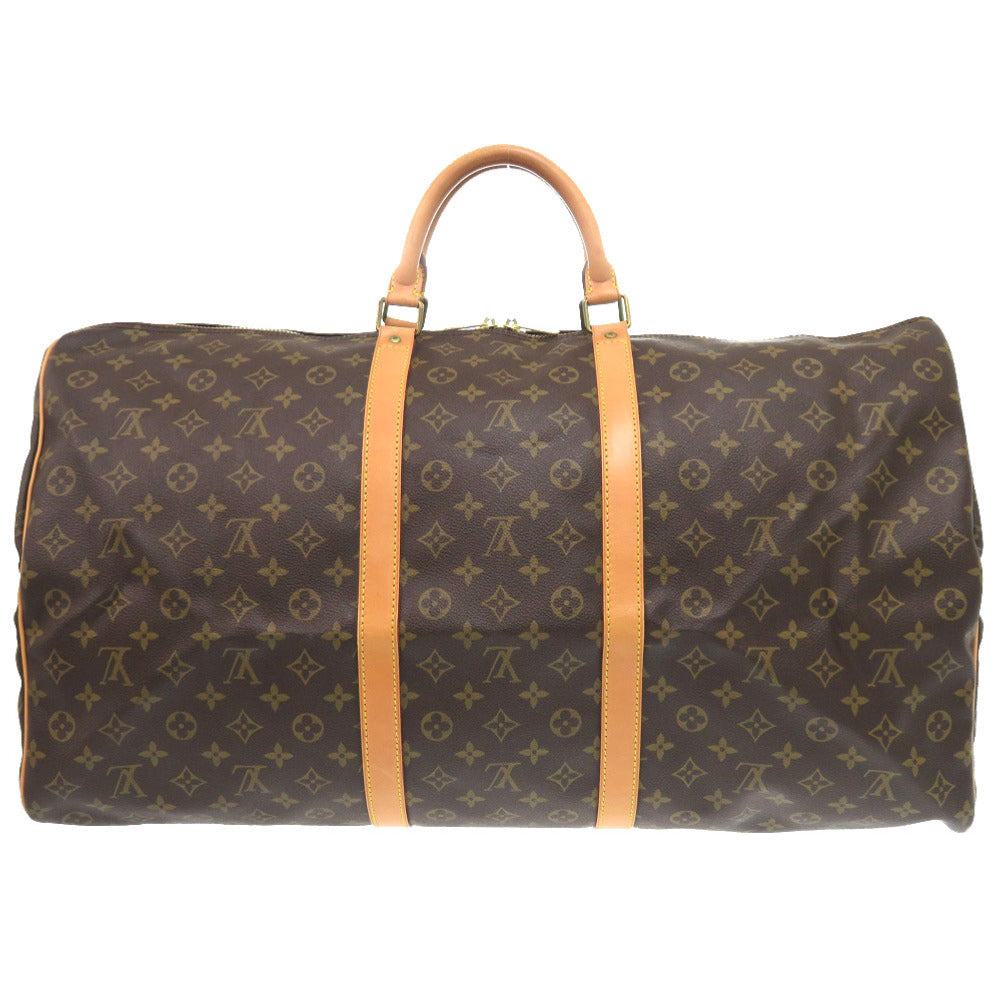 LOUIS VUITTON Boston Duffel bag M41422 Monogram canvas Brown Monogram Keepall 60 mens  d