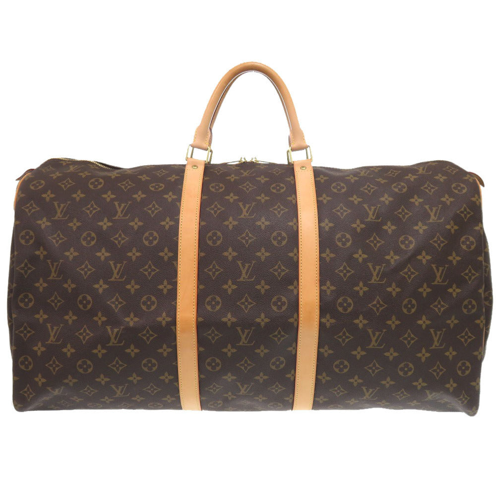 LOUIS VUITTON Boston Duffel bag M41422 Monogram canvas Brown Monogram Keepall 60 mens  d