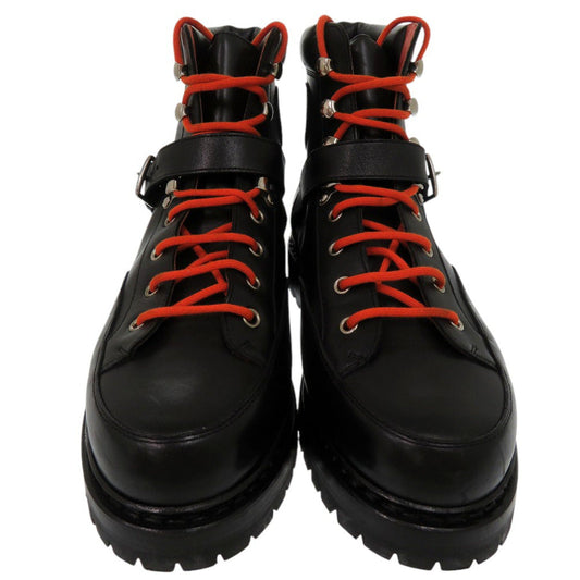 HERMES boots 132251ZH leather black 39