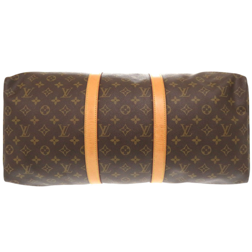 LOUIS VUITTON Boston Duffel bag M41426 Monogram canvas Brown Monogram Keepall 50 mens