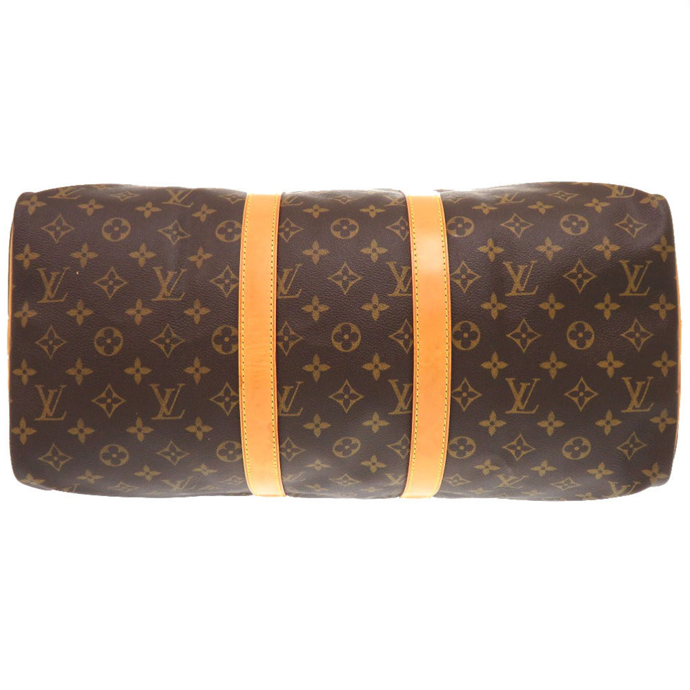 LOUIS VUITTON Boston Duffel bag M41418 Monogram canvas Brown Monogram Keepall bandouliere45 mens  d