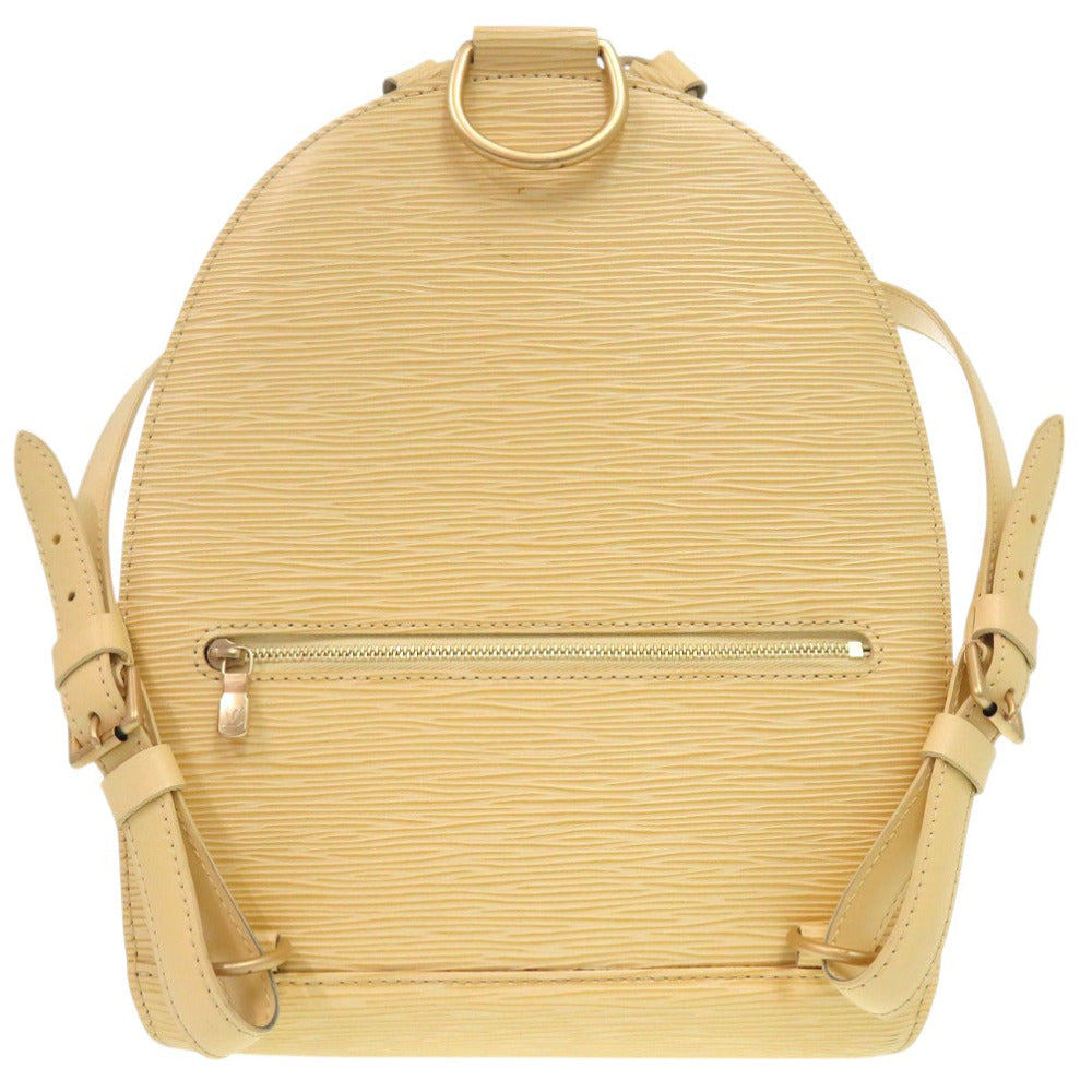 LOUIS VUITTON Backpack M5223A Epi Leather Vanilla Epi mavillon Women  d