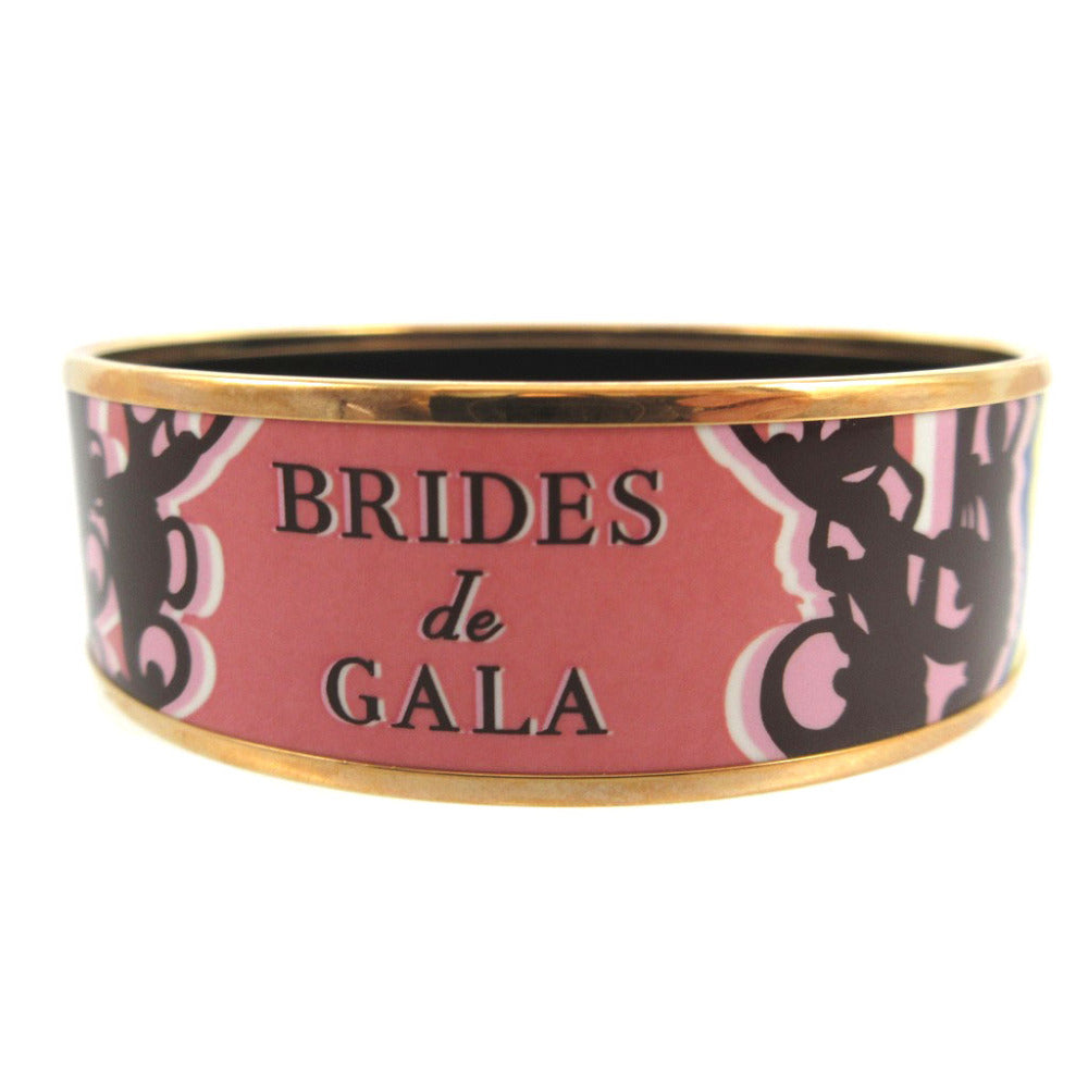 HERMES Bangle metal pink Bracelets BRIDES de GALA Emilel GM unisex(Unisex)  d