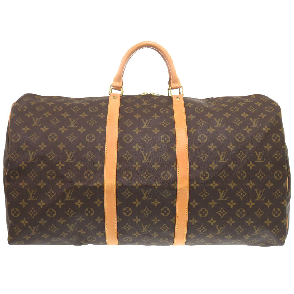 LOUIS VUITTON Boston Duffel bag M41422 Monogram canvas Brown Monogram Keepall 60 mens  d