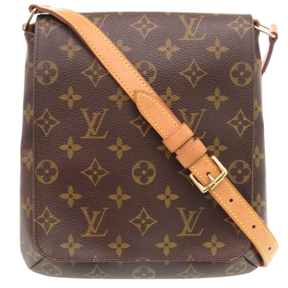 LOUIS VUITTON Shoulder Bag M51258 Monogram canvas Brown Monogram M tte Salsa short strap