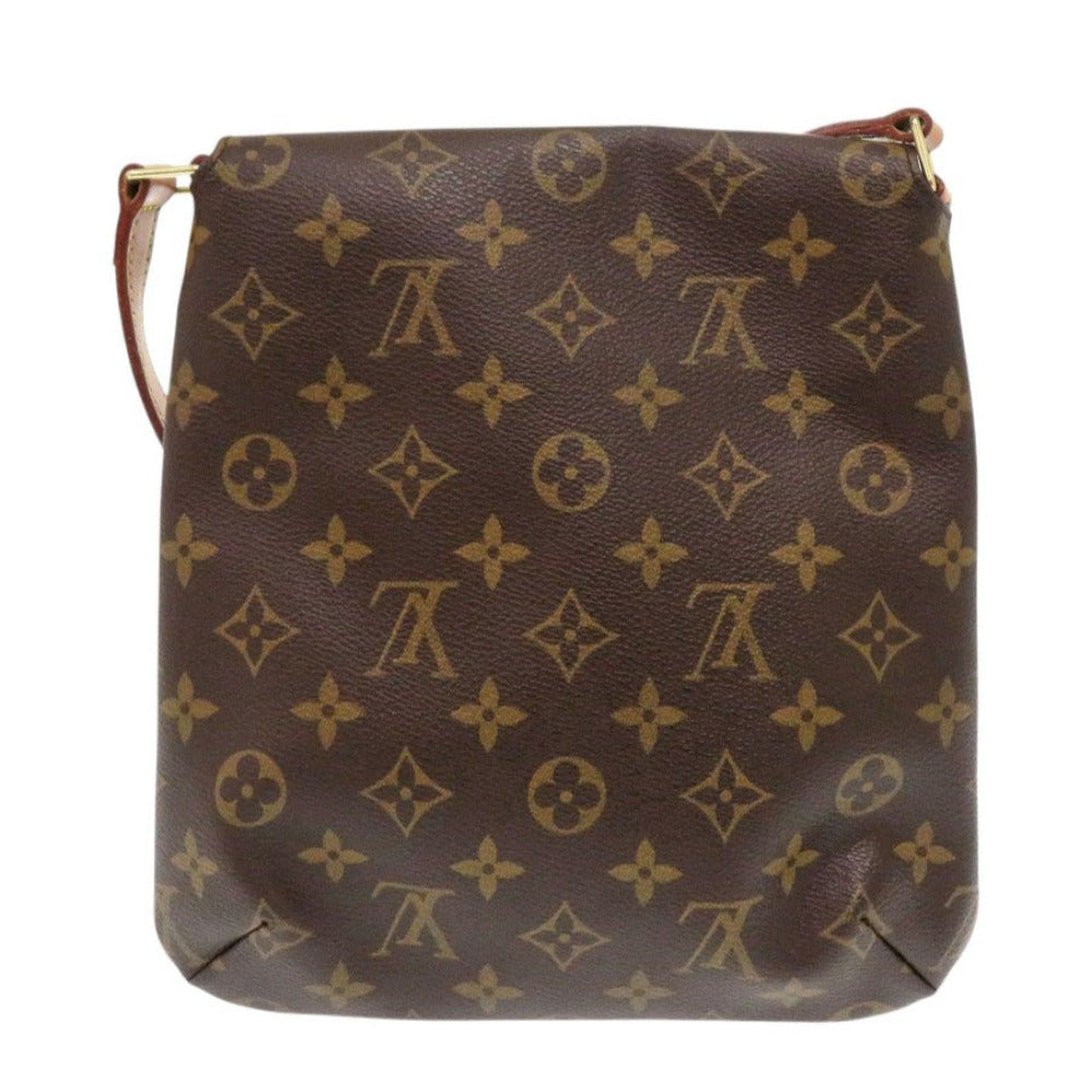 LOUIS VUITTON Shoulder Bag M51258 Monogram canvas Brown Monogram M tte Salsa short strap Women