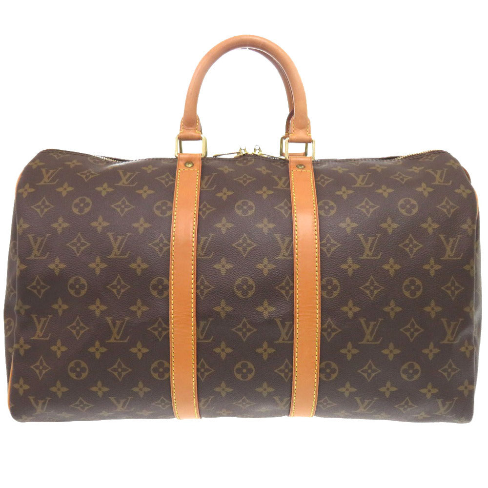 LOUIS VUITTON Boston Duffel bag M41428 Monogram canvas Brown Monogram Keepall 45 mens  d