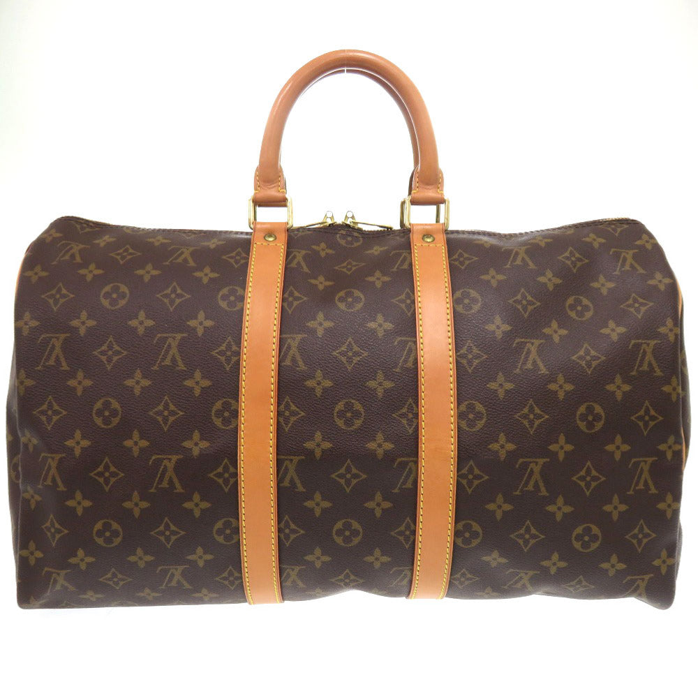 LOUIS VUITTON Boston Duffel bag M41428 Monogram canvas Brown Monogram Keepall 45 mens  d