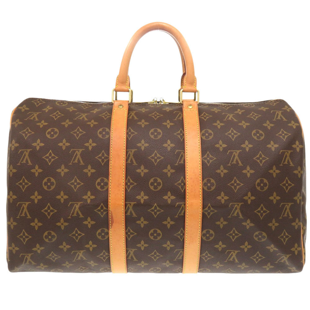 LOUIS VUITTON Boston Duffel bag M41428 Monogram canvas Brown Monogram Keepall 45 mens  d