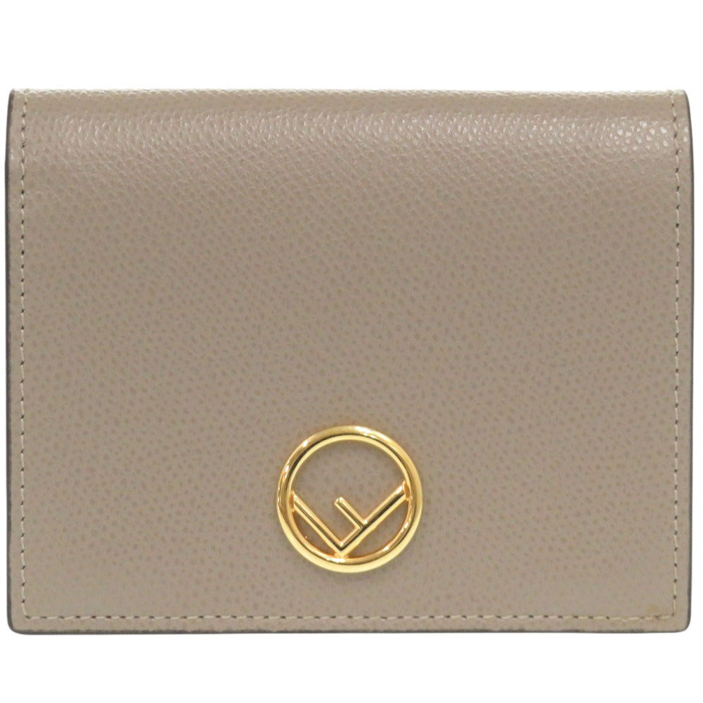 FENDI Bifold Wallet 8M0387 leather beige Ehuise Fendi Women
