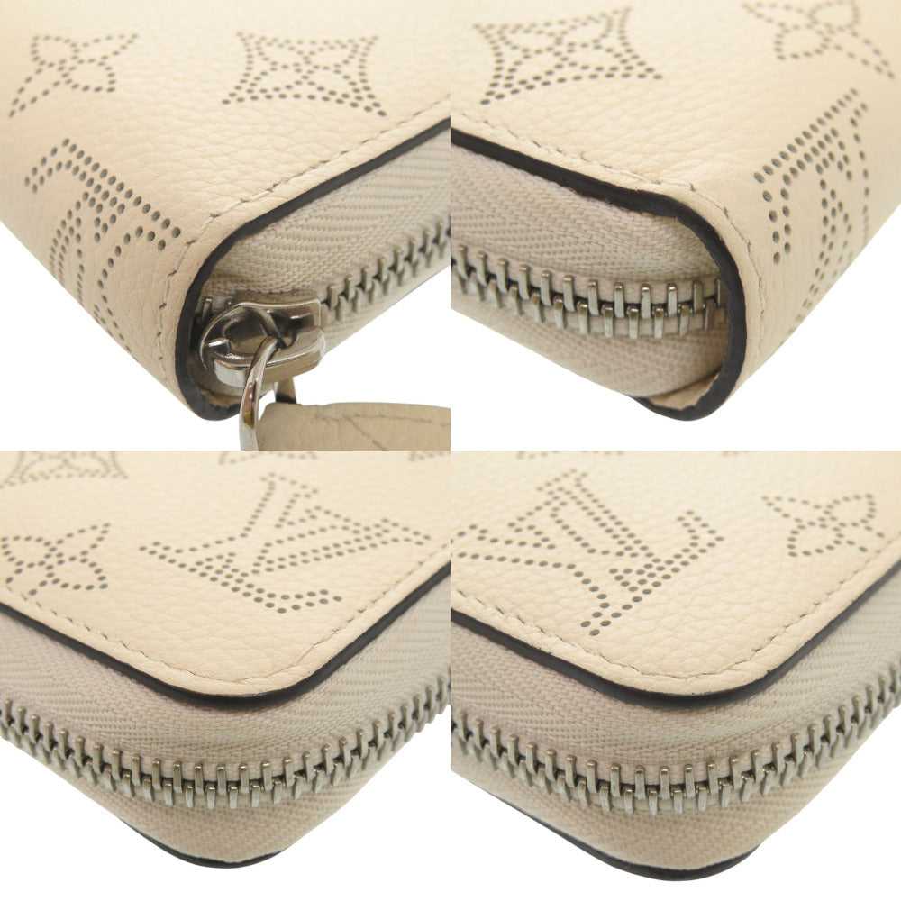 LOUIS VUITTON Long Wallet Purse M69821 Monogram Mahina Yvoire Monogram Mahina Zippy wallet Women