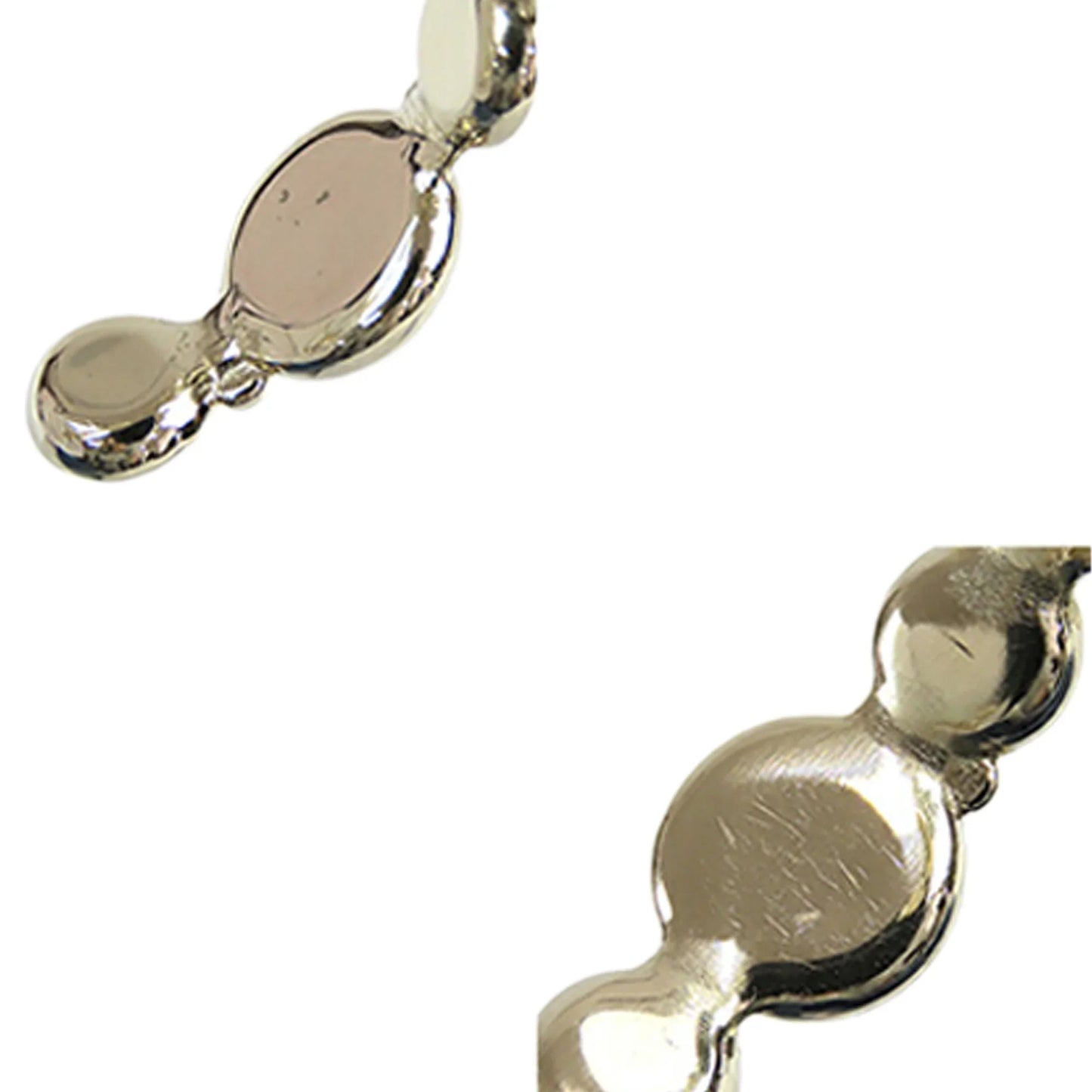 Gold Chanel Gold Plated Faux Pearl and Resin CC Cuff Bangle Bracelet