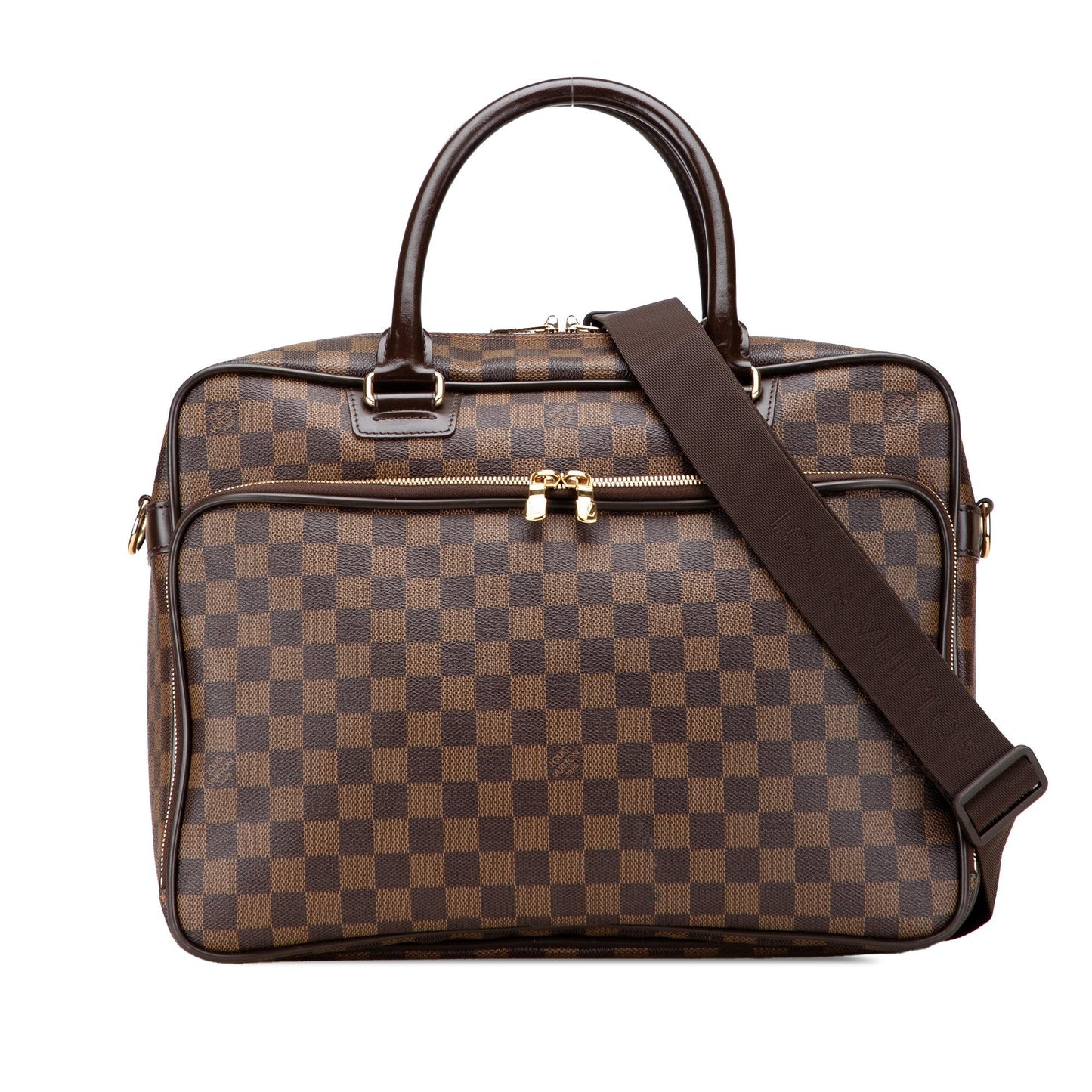 Brown Louis Vuitton Damier Ebene Icare Business Bag