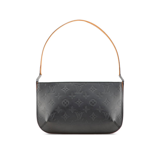 Gray Louis Vuitton Monogram Mat Fowler Shoulder Bag