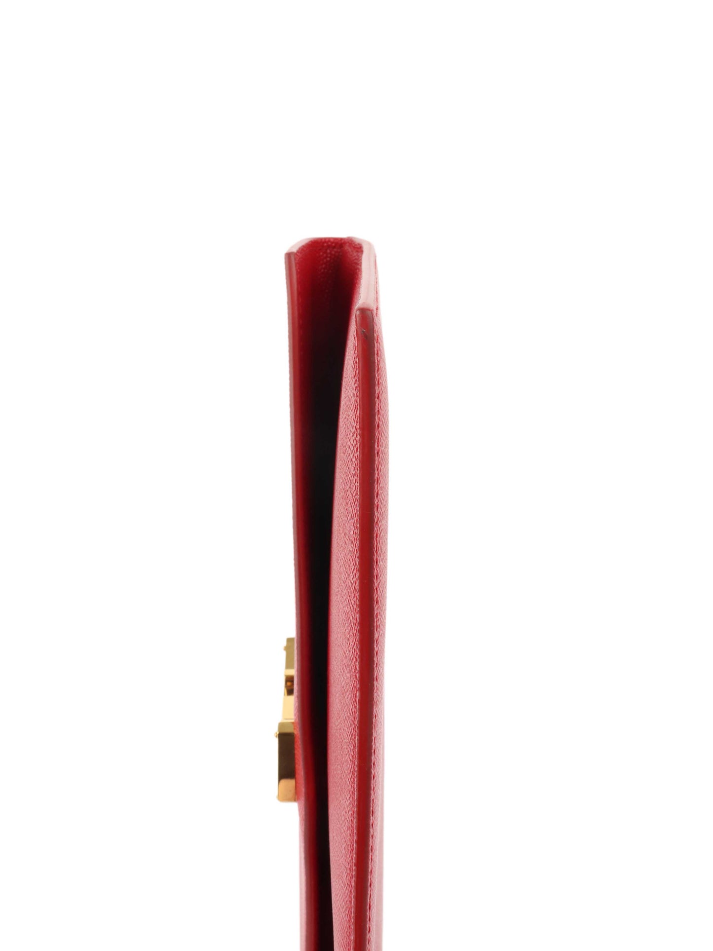 Saint Laurent Red Uptown Pouch.