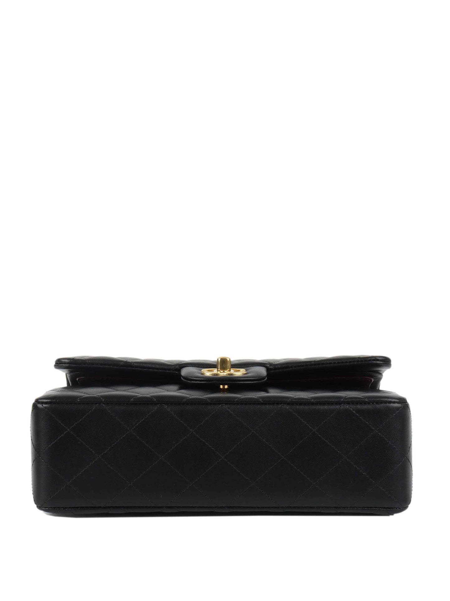 Chanel Small Black Lambskin Classic Flap.