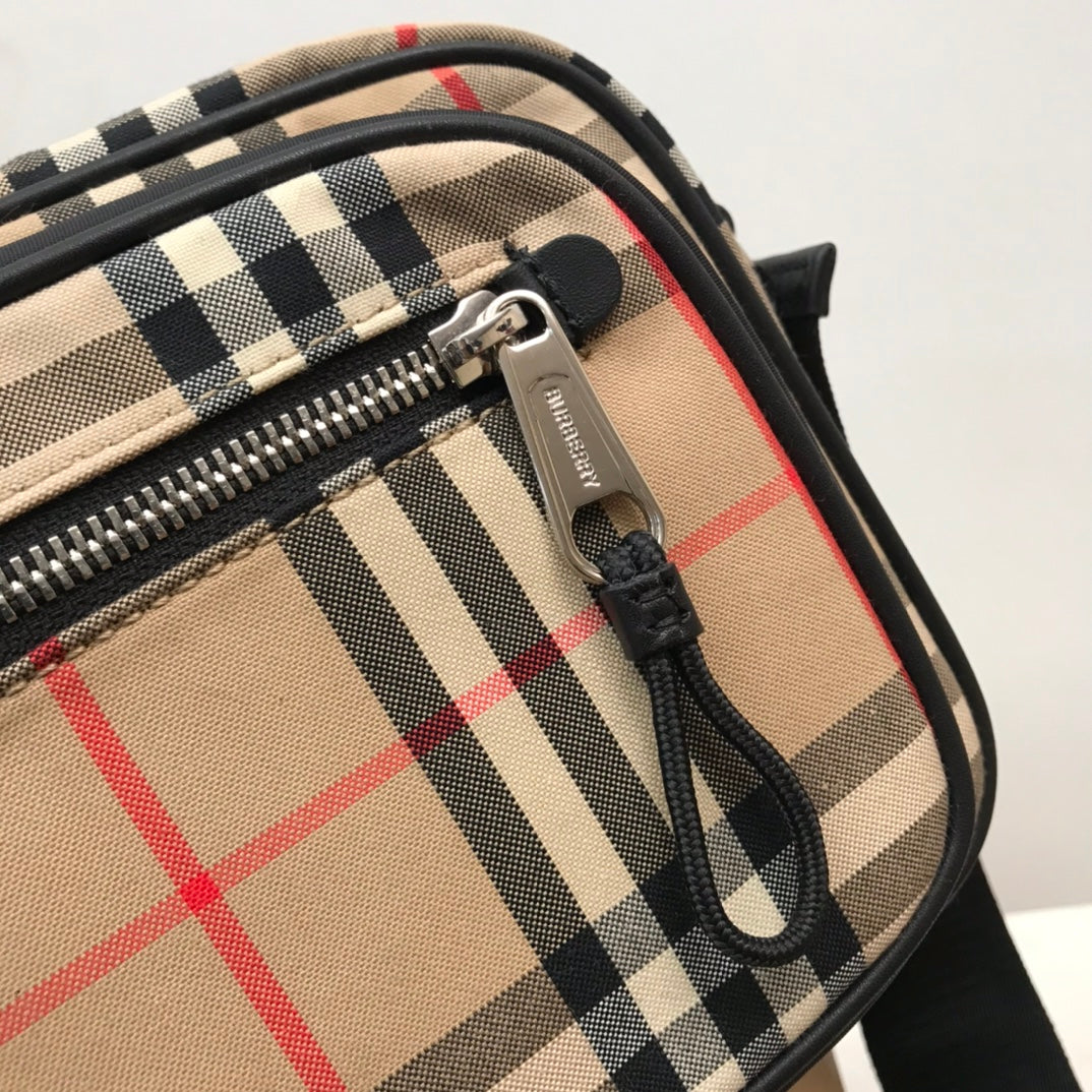 Top Quality  Check And Crossbody Bag For Men, Bags 8.6in/22cm