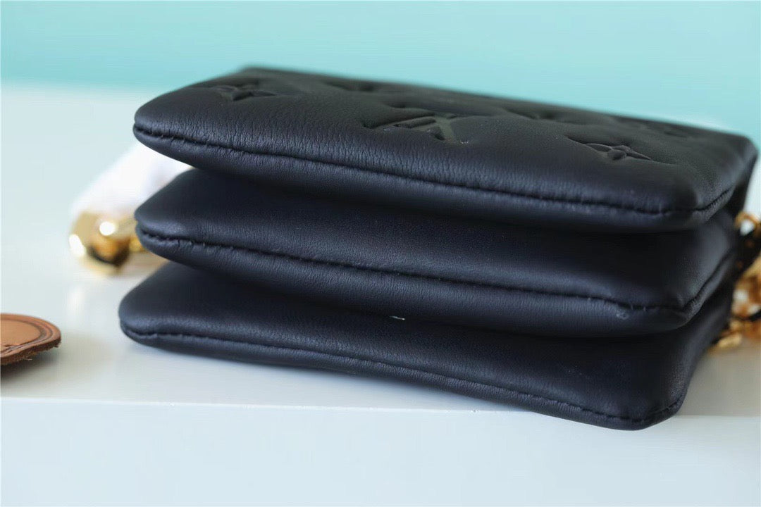 Top Quality Beltbag Coussin Monogram Black For Women, Womens Handbags, Shoulder And Crossbody Bags 5.1in/13cm Top Quality