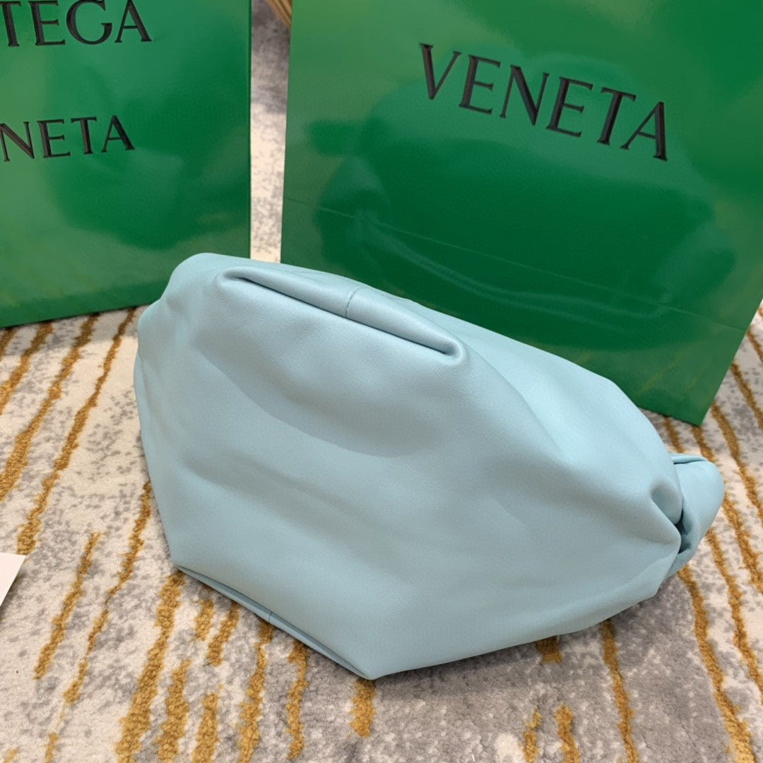 Top Quality Double Knot Bag For Women 11.8in/30cm In Light Blue