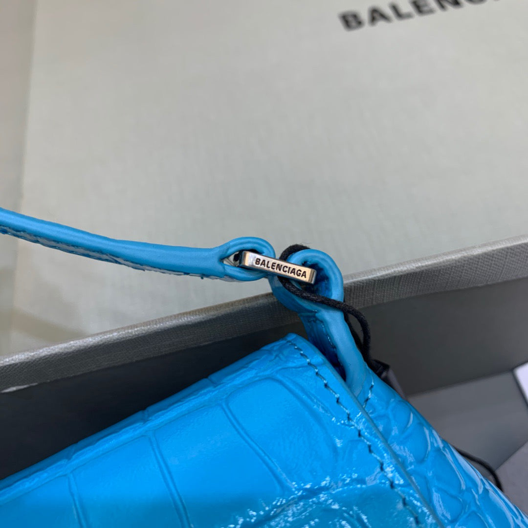 Top Quality XX Small Flap Bag Box Blue, For Women,  Bags 10.6in/27cm 6956452108Y4624