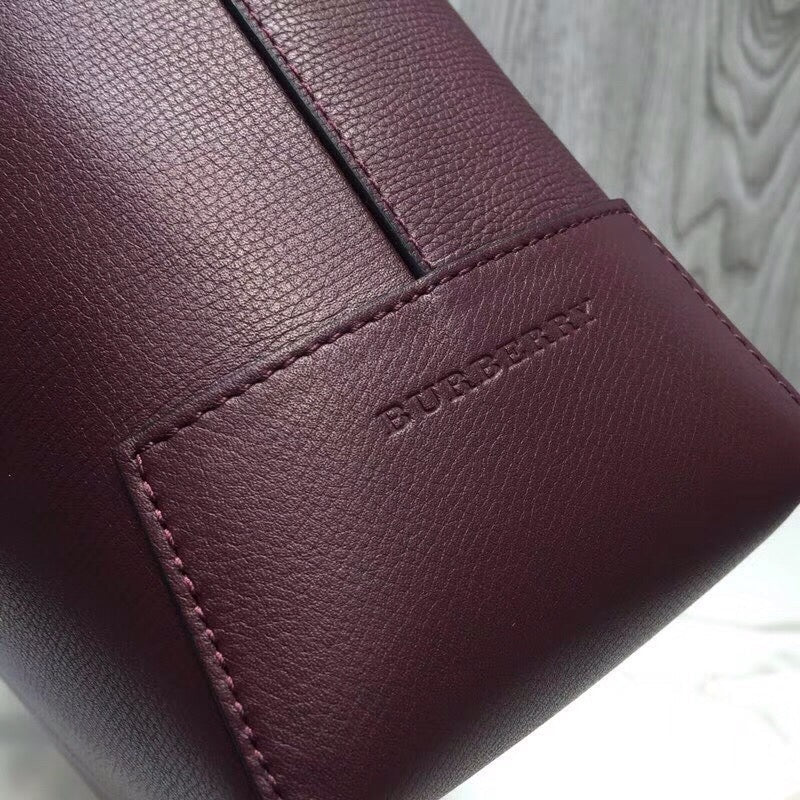 Top Quality Small Embossed Crest Tote Purple For Women, Bags 13.8in/35cm