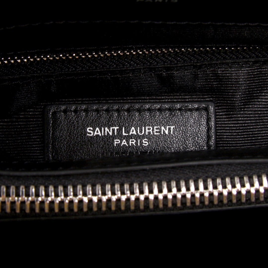 Top Quality Loulou Small Chain Bag In Matelassé "Y" Black For Women 9.8in/23cm YSL 494699DV7261000