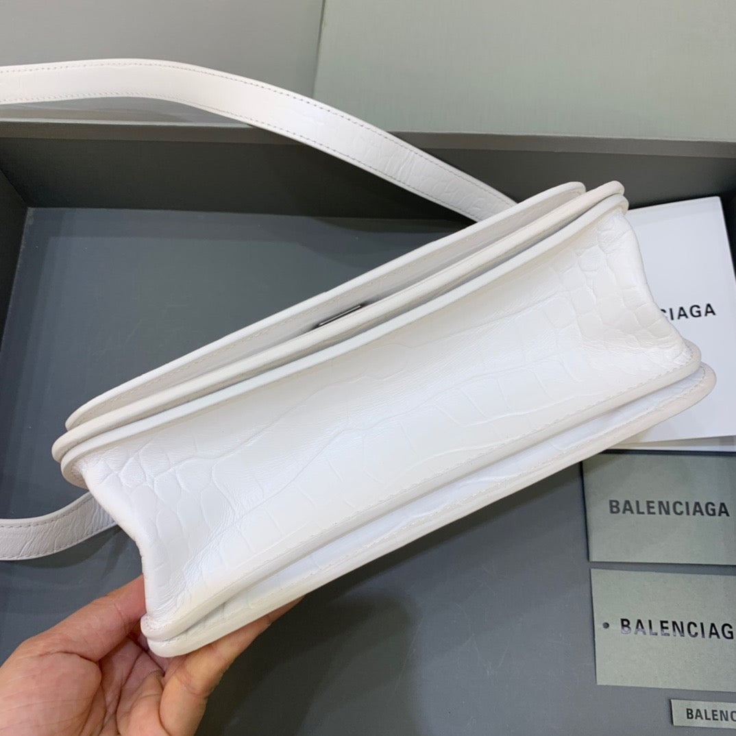 Top Quality Gossip Small Shoulder Bag White, For Women,  Bags 9.1in/23cm
