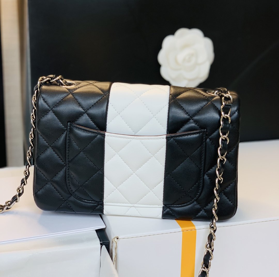 CHLMini Top Qualityap Bag Black For Women 7.8in/20cm
