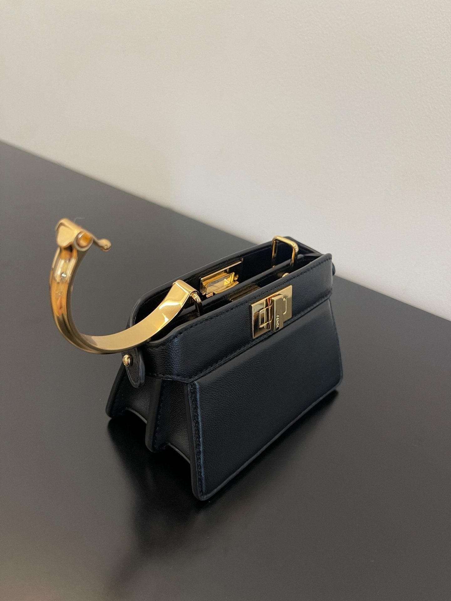 FI Top Quality ISeeU Petite Black Micro Bag For Woman 11cm/4.5in