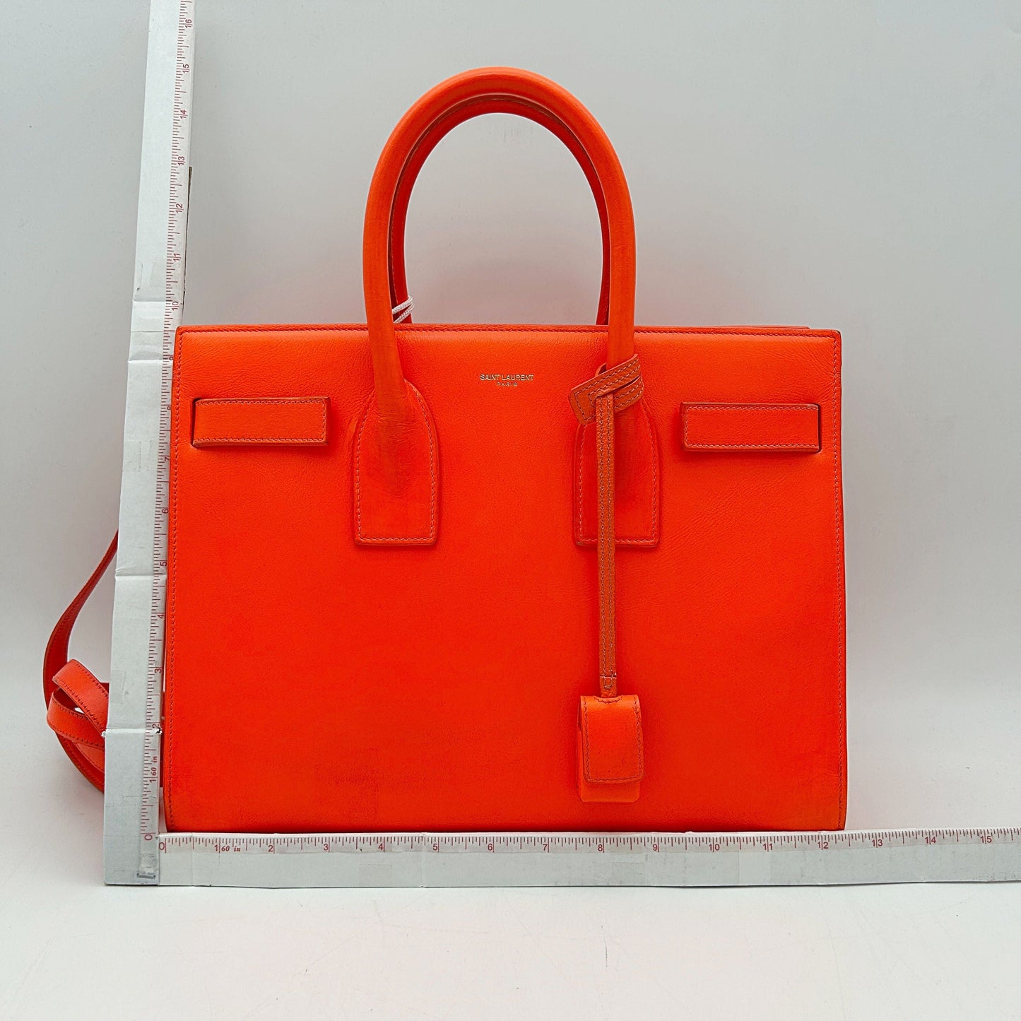 Saint Laurent Nano Sac de Jour - Orange Totes, Handbags LA8283