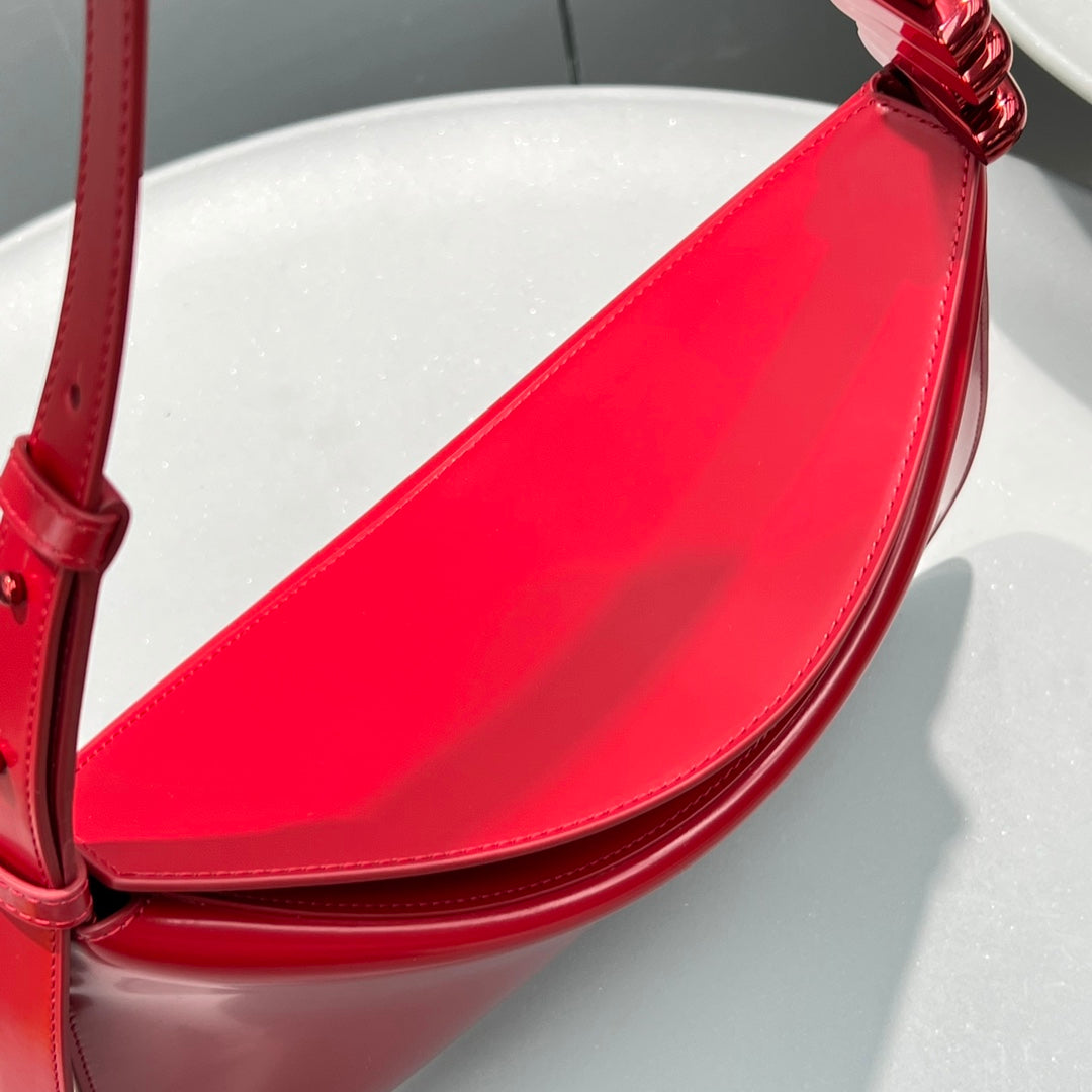 Top Quality Flap Bag Red, For Women, Bags 12.4in/31.5cm