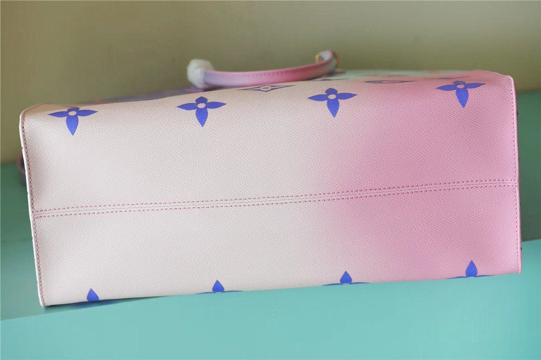 Top Quality Onthego GM Tote Bag In Monogram Canvas Sunrise Pastel For Women 16.1in/41cm Top Quality M46076