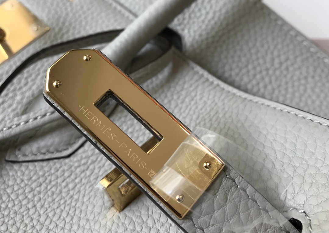 Top Quality Birkin White For Women Gold-Toned Hardware 11in/30cm