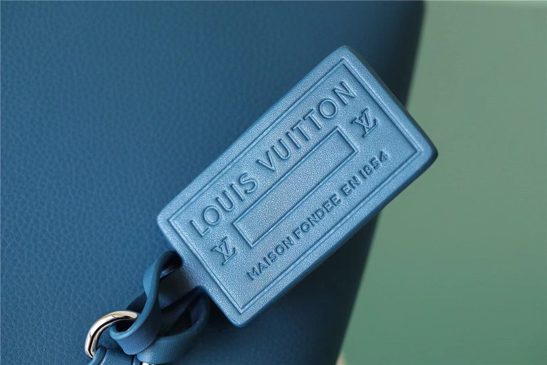Top Quality Pochette Ipad Blue Aerogram For Men, Wallet 30cm Top Quality M81029