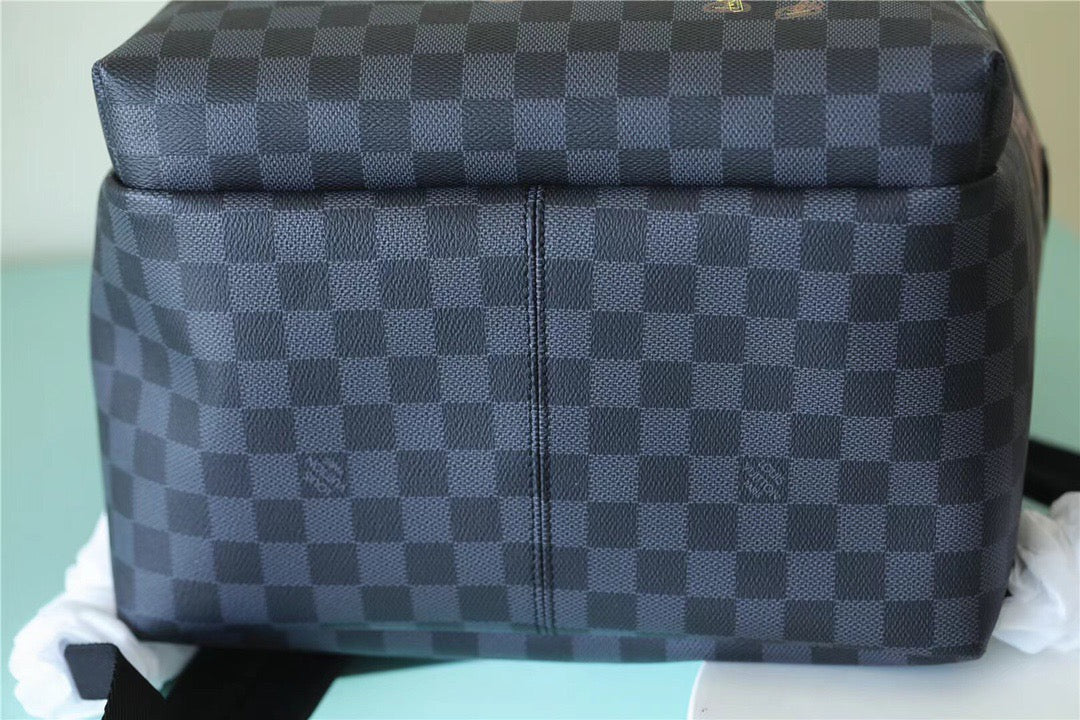 Top Quality Top Qualityscovery Backpack Damier Graphite Canvas For Men, Bags 40cm Top Quality N45275