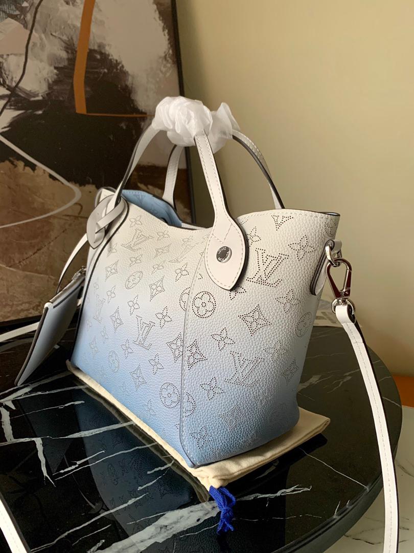 Top Quality Hina PM GraTop Qualityent Blue For Women, Womens Handbags, Shoulder And Crossbody Bags 9in/23cm Top Quality