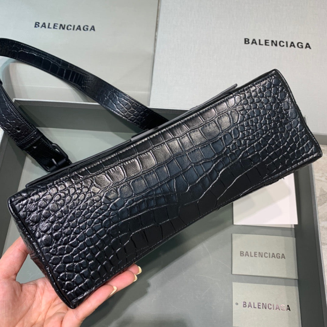 Top Quality Downtown Small Shoulder Bag In Black, For Women,  Bags 11.8in/30cm