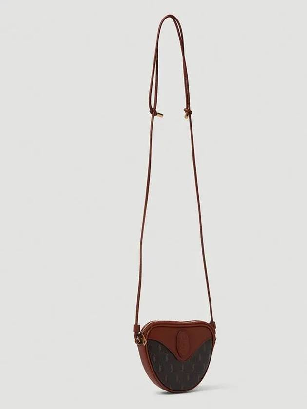 Luxury Saint Laurent Trending 2025 Le Monogram Canvas Coir Coin Cross Bag Brown
